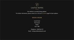 Desktop Screenshot of castlehotelneath.co.uk